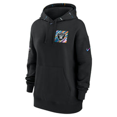 Las Vegas Raiders Women's 2023 NFL Crucial Catch Club Pullover Hoodie - Black | Nike online