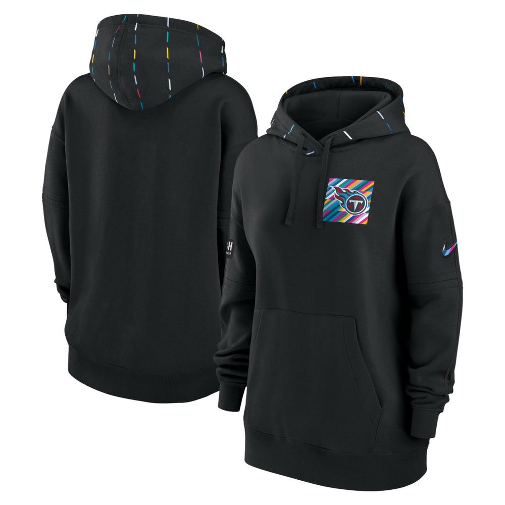 Tennessee Titans Women's 2023 NFL Crucial Catch Club Pullover Hoodie - Black | Nike sale