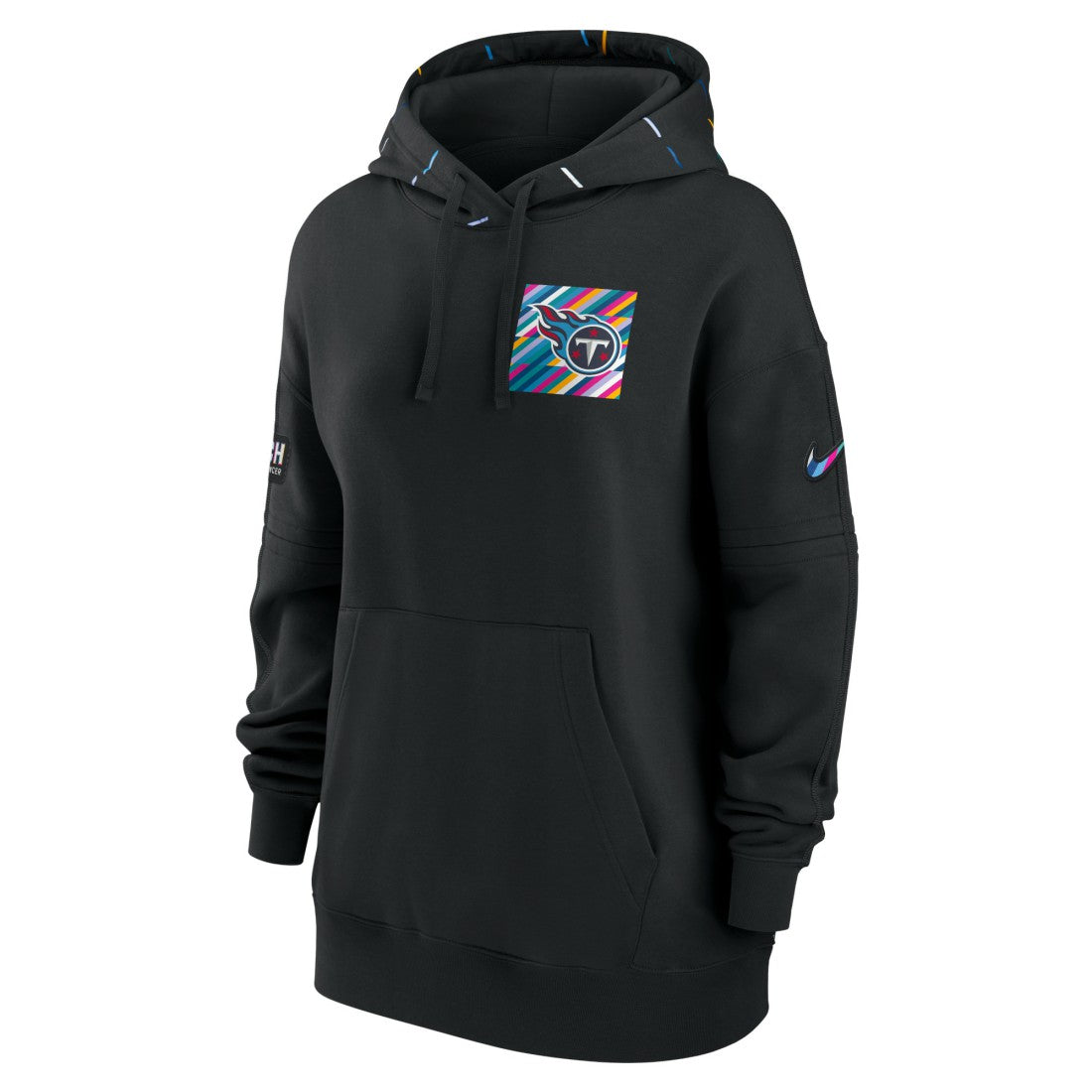 Tennessee Titans Women's 2023 NFL Crucial Catch Club Pullover Hoodie - Black | Nike sale
