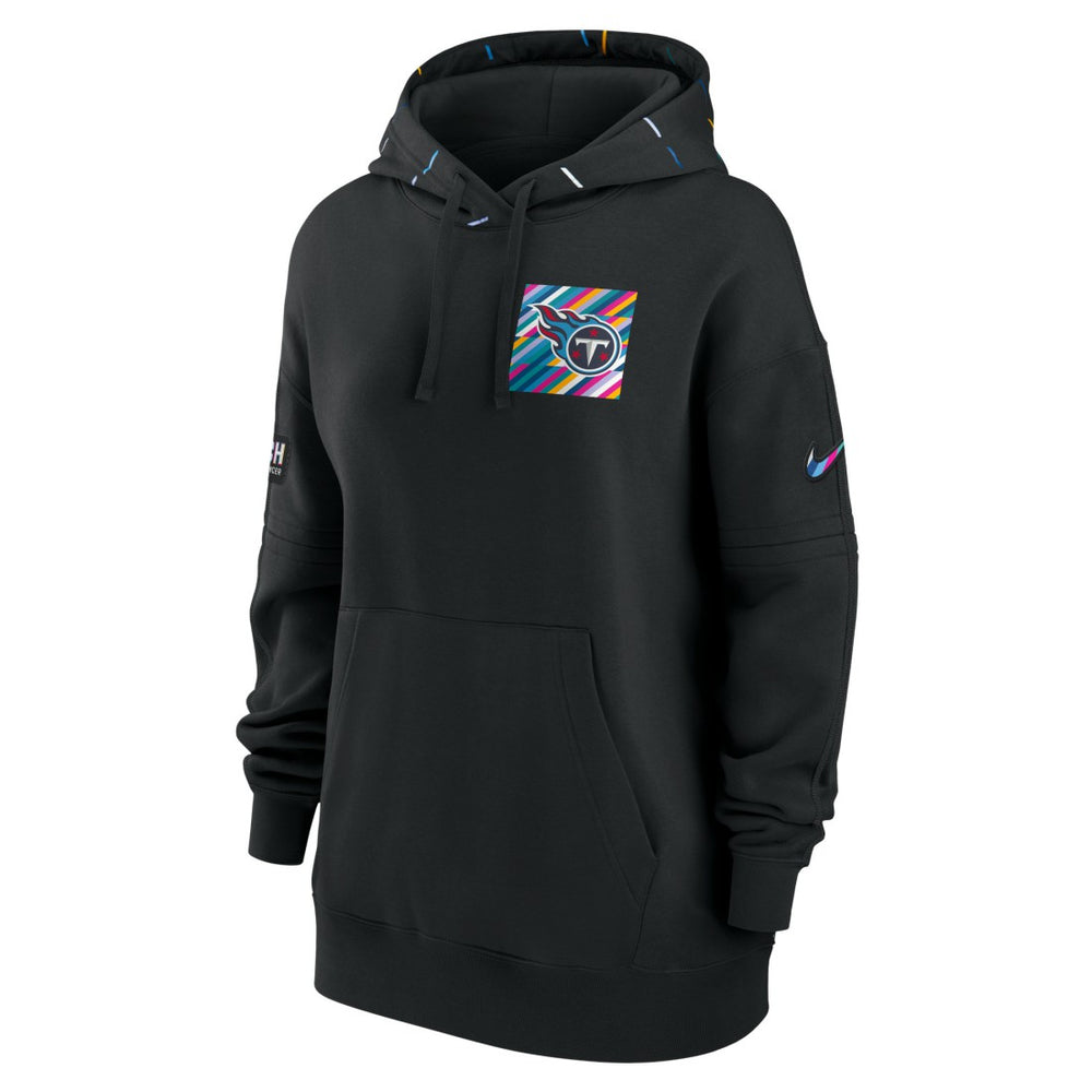 Tennessee Titans Women's 2023 NFL Crucial Catch Club Pullover Hoodie - Black | Nike sale