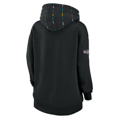 Tennessee Titans Women's 2023 NFL Crucial Catch Club Pullover Hoodie - Black | Nike sale