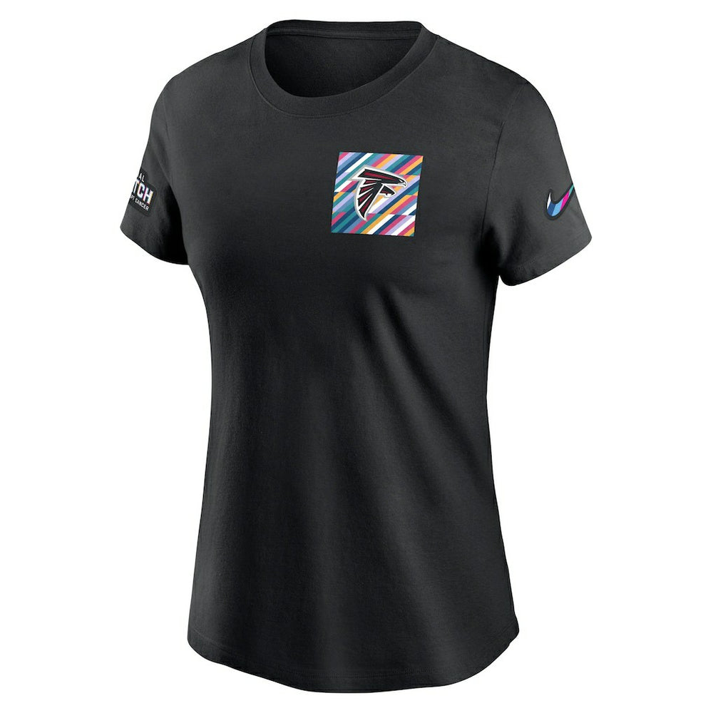 Atlanta Falcons Women's Crucial Catch Sideline Tri-Blend T-Shirt - Black | Nike sale