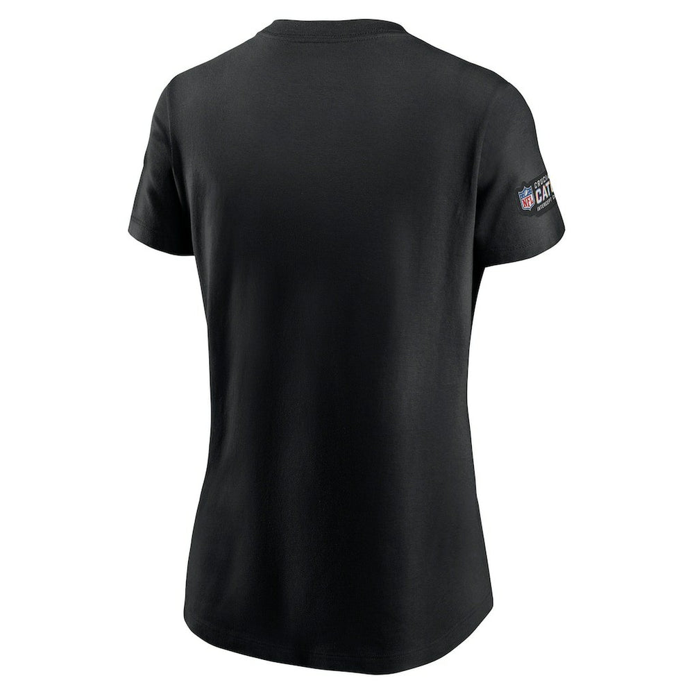 Indianapolis Colts Women's Crucial Catch Sideline Tri-Blend T-Shirt - Black | Nike outlet