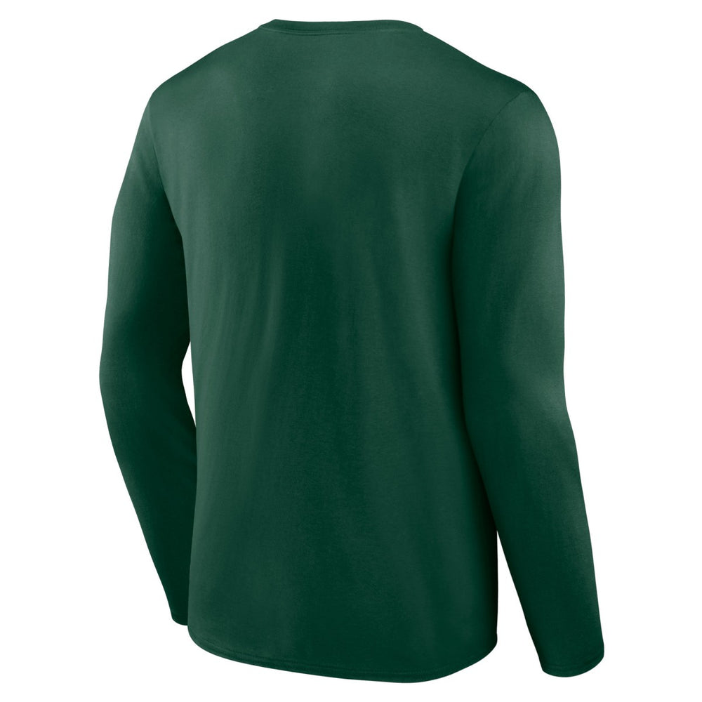 Milwaukee Bucks Primary Team Logo Long Sleeve T-Shirt - Hunter Green online