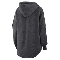San Francisco Giants Women's Luxe Pullover Hoodie - Heather Charcoal