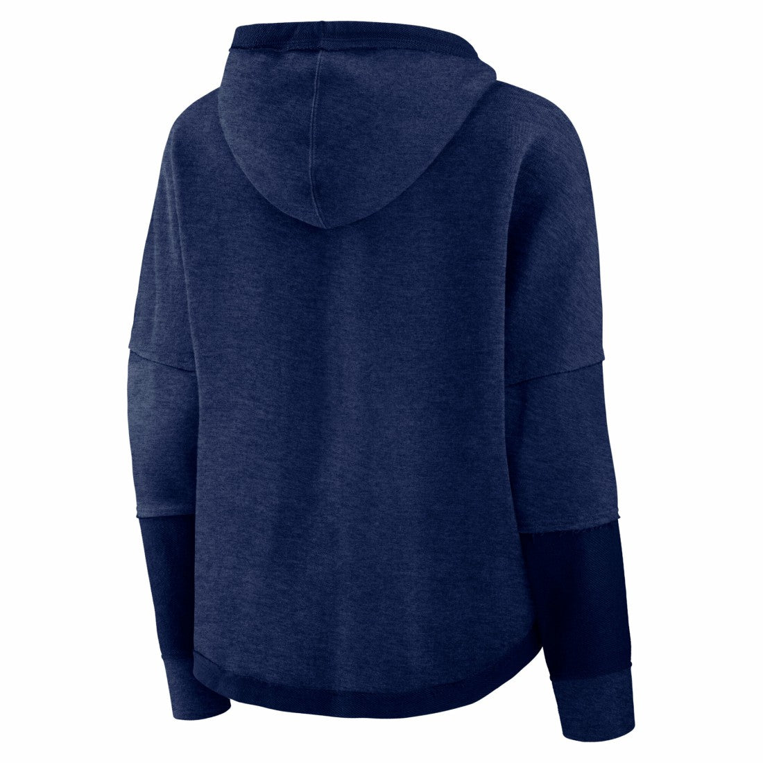 Tennessee Titans Women's Lightewight Modest Crop Lounge Helmet Arch Pullover Hoodie - Navy on sale