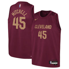 Donovan Mitchell Cleveland Cavaliers Youth Swingman Jersey sale - Icon Editi- Wine | Nike cheap