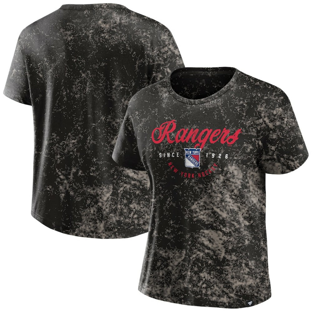 New York Rangers Fanatics Women's Breakaway T-Shirt Black