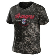 New York Rangers Fanatics Women's Breakaway T-Shirt Black