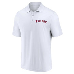 Boston Red Sox Two-Pack Logo Lockup Polo Set - Navy/White