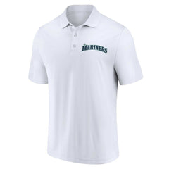 Seattle Mariners Two-Pack Logo Lockup Polo Set - Navy/White