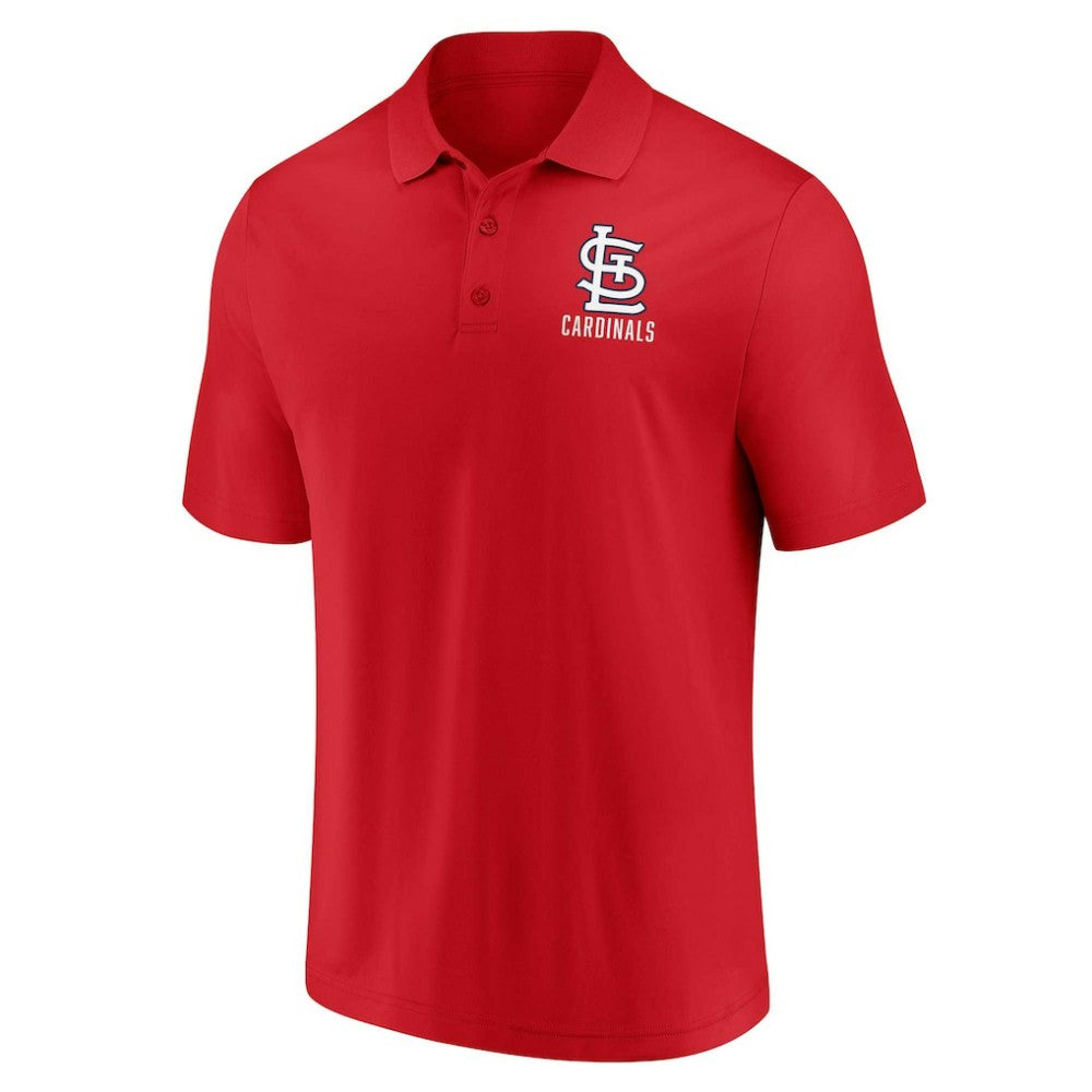 St. Louis Cardinals Two-Pack Logo Lockup Polo Set - Red/White