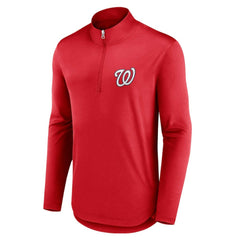 Washington Nationals Quarterback Quarter-Zip Top - Red