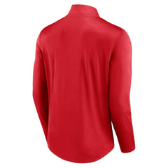 Washington Nationals Quarterback Quarter-Zip Top - Red