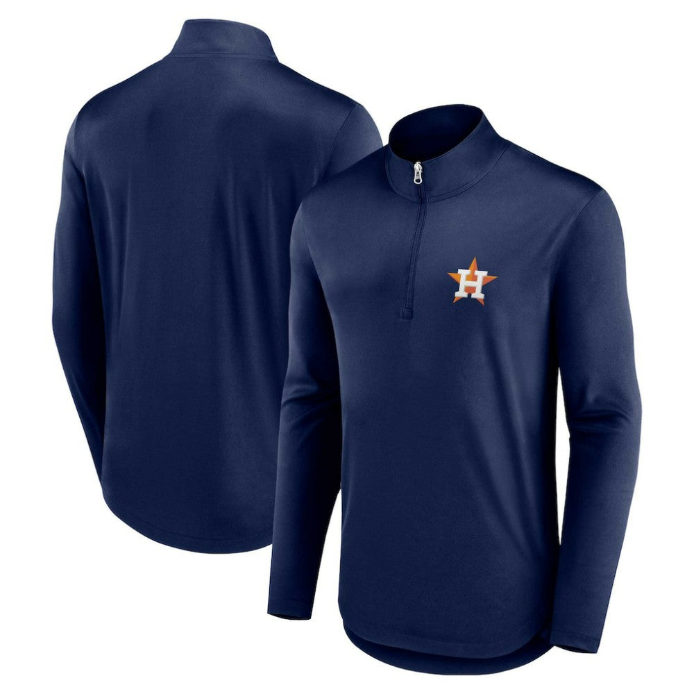 Houston Astros Quarterback Quarter-Zip Top - Navy