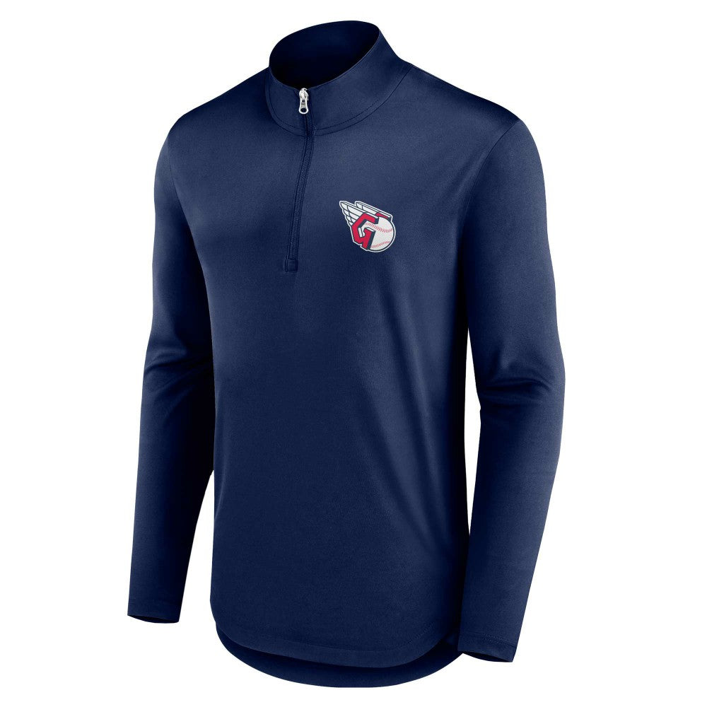Cleveland Guardians Quarterback Quarter-Zip Top - Navy