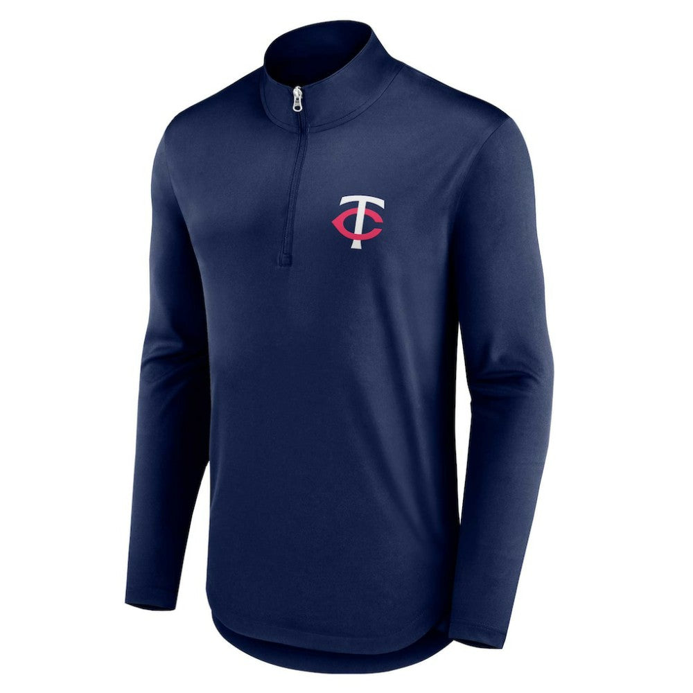 Minnesota Twins Quarterback Quarter-Zip Top - Navy
