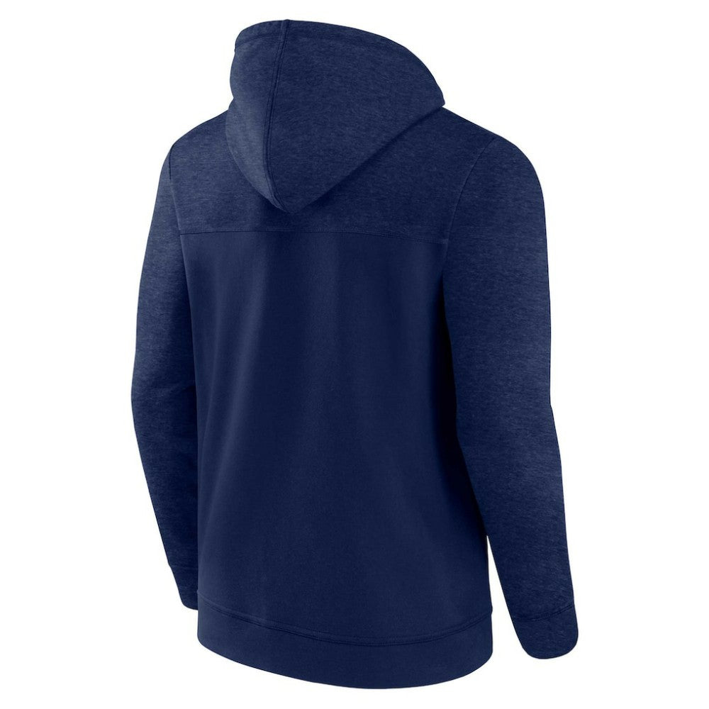 Minnesota Twins Offensive Line Up Lightweight Full-Zip Hoodie - Navy