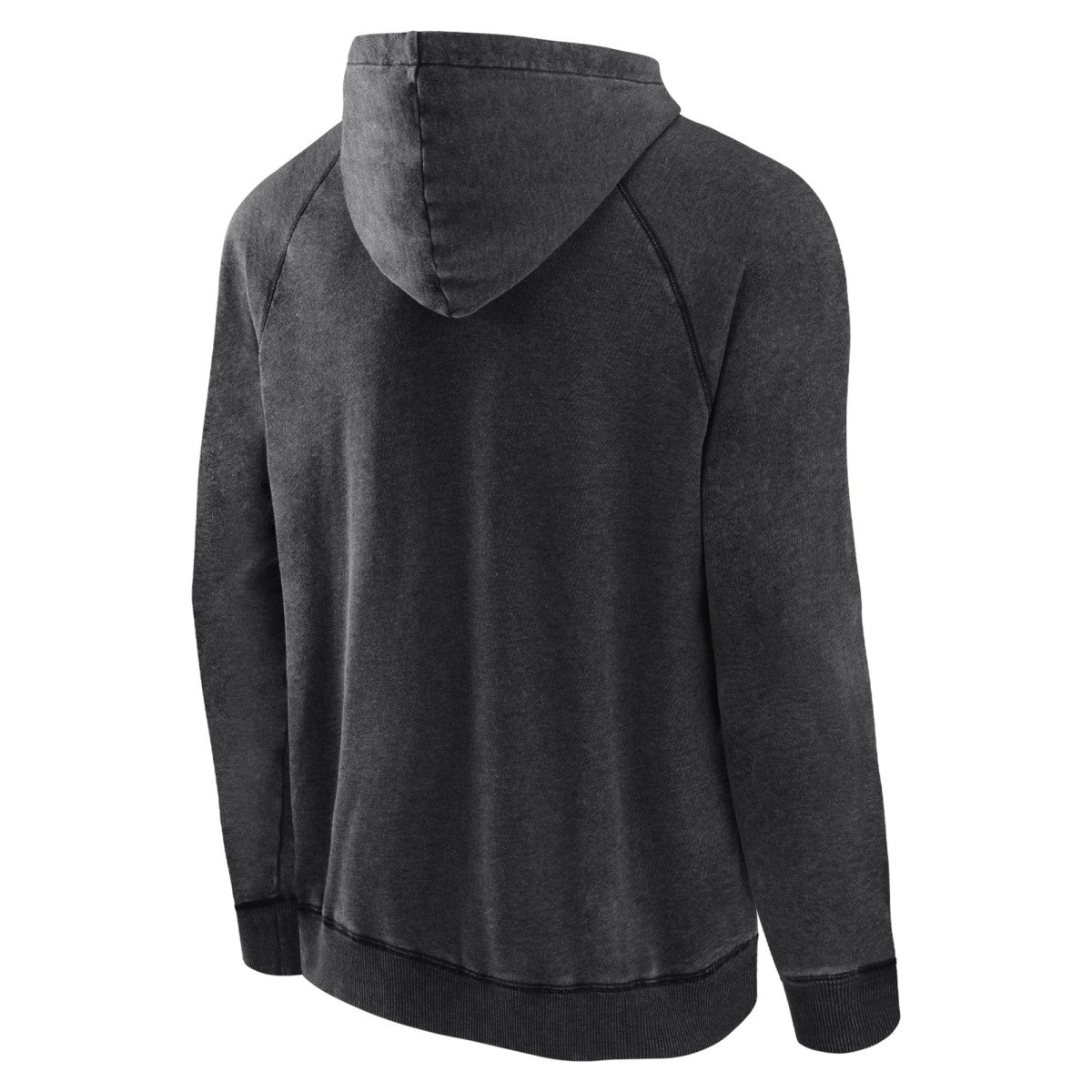 Toronto Raptors Foul Trouble Snow Wash Raglan Pullover Hoodie - Heather Charcoal | Fanatics sale