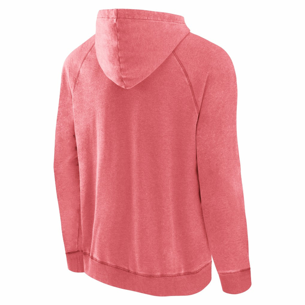 Chicago Bulls Foul Trouble Snow Wash Raglan Pullover Hoodie - Heather Red | Fanatics online