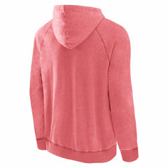Chicago Bulls Foul Trouble Snow Wash Raglan Pullover Hoodie - Heather Red | Fanatics online