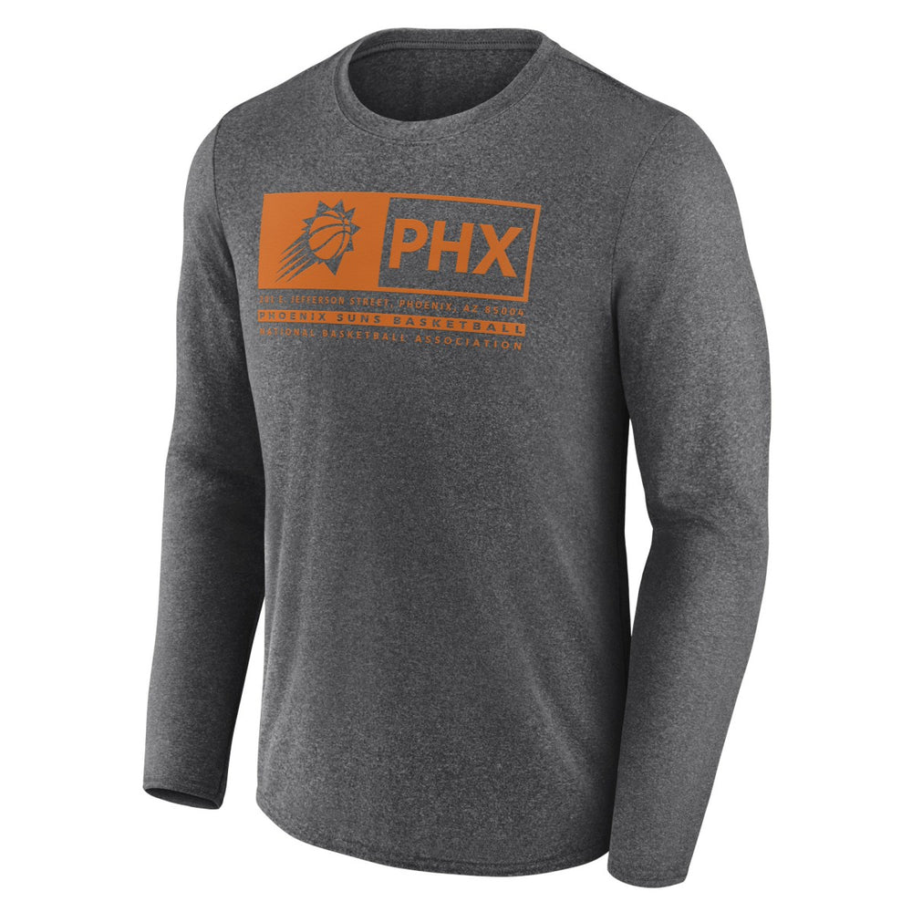 Phoenix Suns Three-Point Play T-Shirt - Heather Charcoal | Fanatics for sale