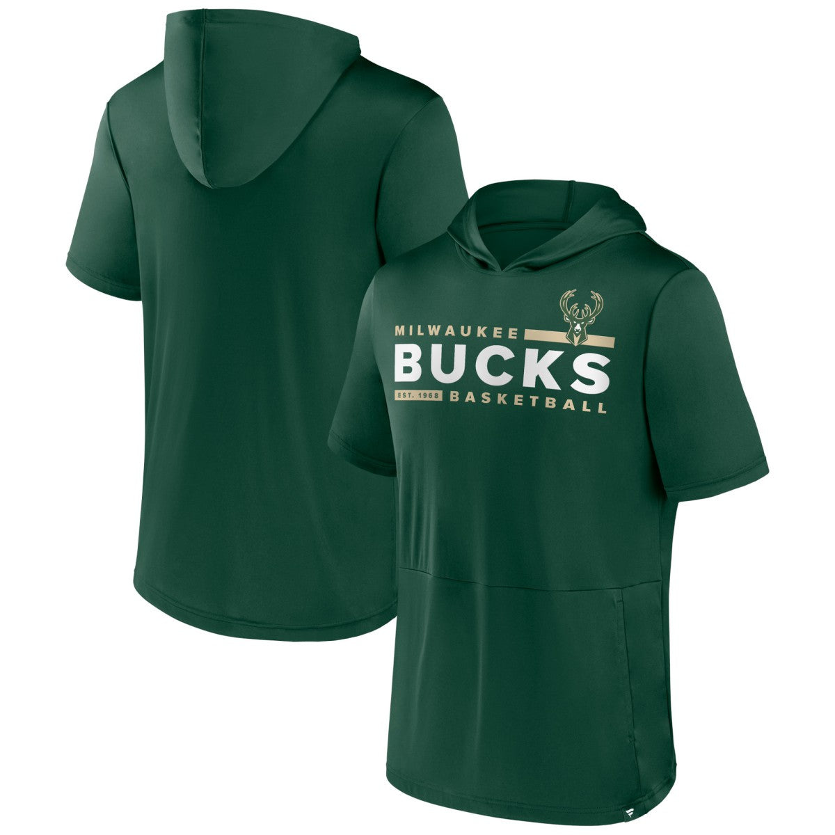 Milwaukee Bucks Possession Hoodie T-Shirt - Hunter Green | Fanatics sale