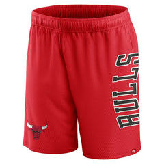 Chicago Bulls Post Up Mesh Shorts - Red | Fanatics on sale