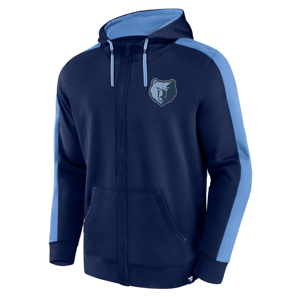 Memphis Grizzlies Rainbow Shot Full-Zip Hoodie - Navy | Fanatics online