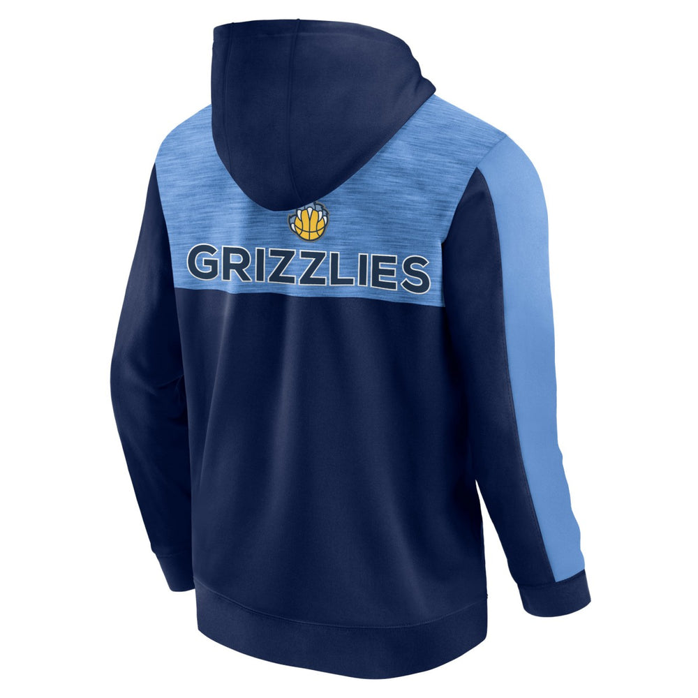 Memphis Grizzlies Rainbow Shot Full-Zip Hoodie - Navy | Fanatics online