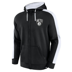Brooklyn Nets Rainbow Shot Full-Zip Hoodie - Black | Fanatics online