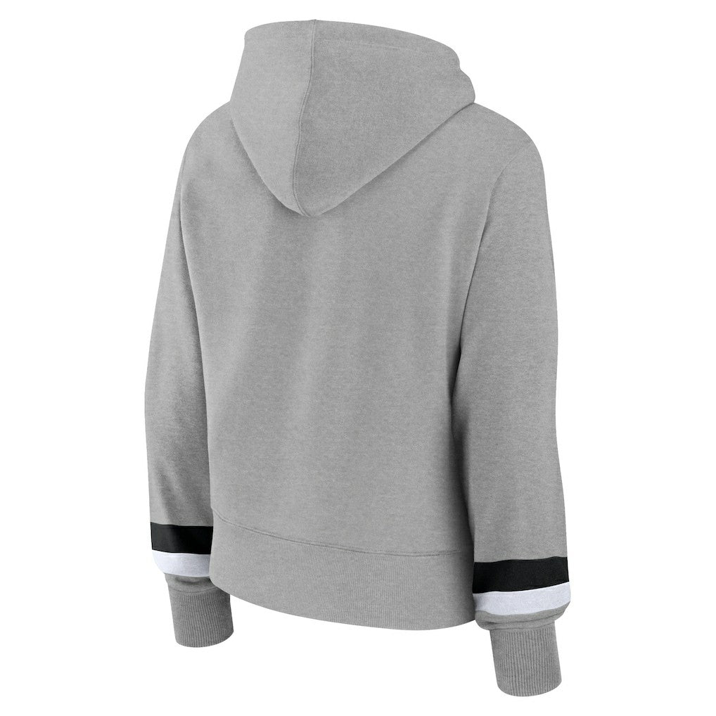 Chicago Bulls Women's Halftime Pullover Hoodie - Heather Gray | Fanatics online
