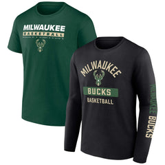 Milwaukee Bucks Two-Pack Just Net Combo Set - Hunter Green/Black | Fanatics for sale