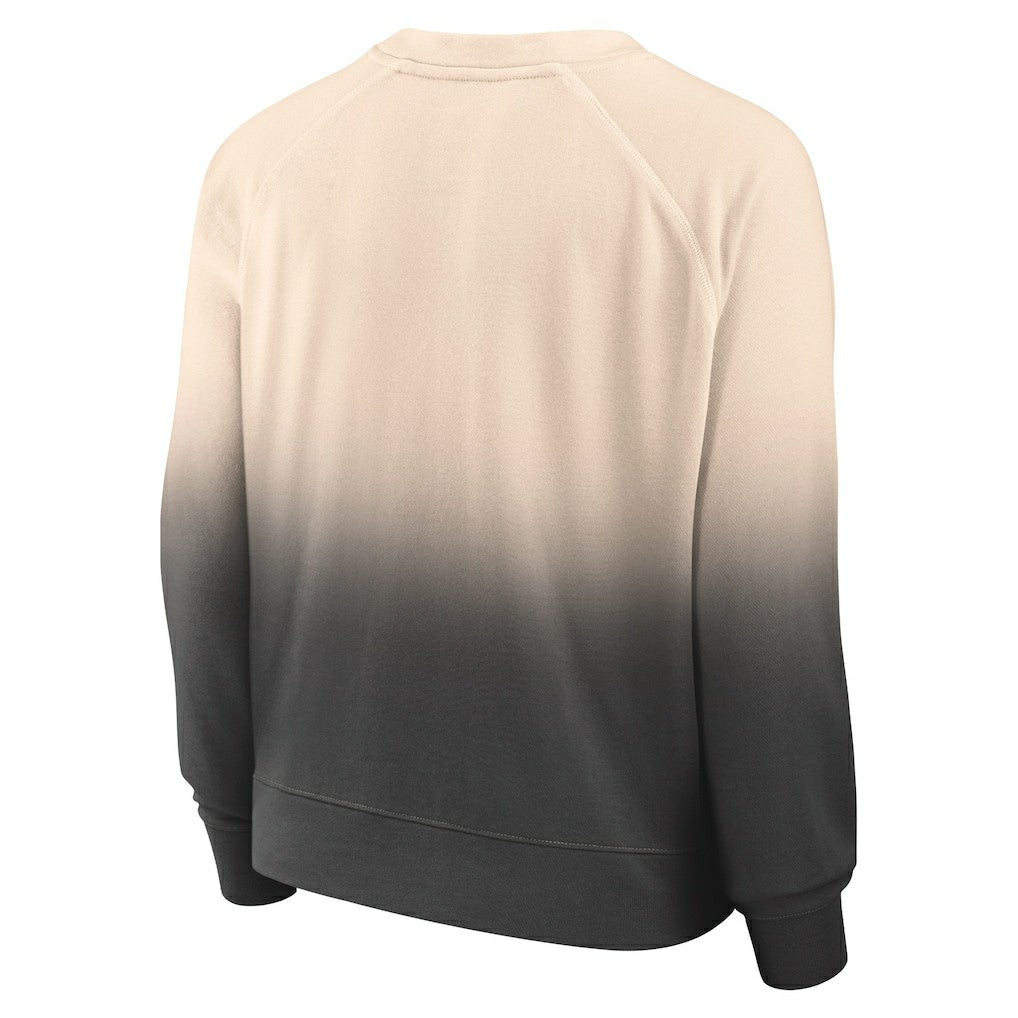 Chicago Bulls Women's Lounge Arch Raglan Pullover Sweatshirt - Tan/Black | Fanatics cheap