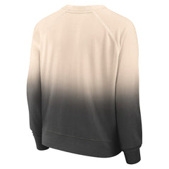 Chicago Bulls Women's Lounge Arch Raglan Pullover Sweatshirt - Tan/Black | Fanatics cheap