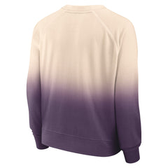 Los Angeles Lakers Women's Lounge Arch Raglan Pullover Sweatshirt - Tan/Purple | Fanatics cheap