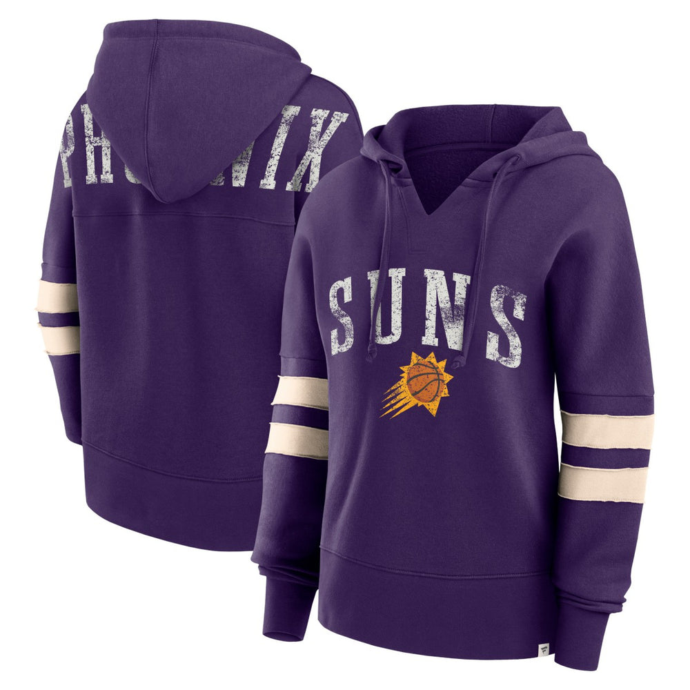 Phoenix Suns Women's Bold Move Dolman V-Neck High Hip Hoodie - Purple | Fanatics discount