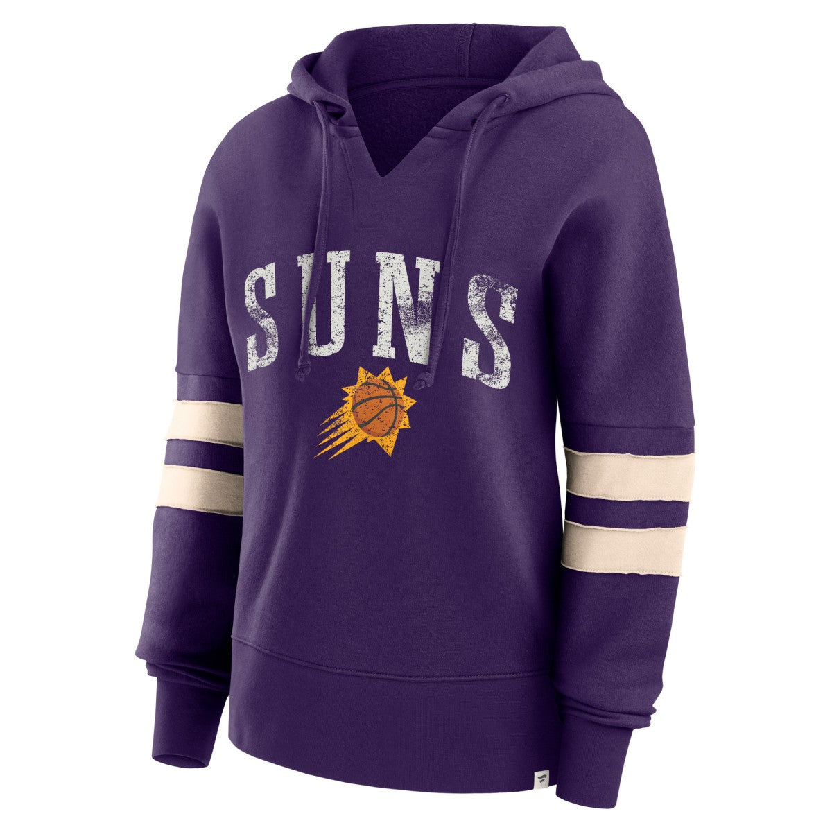 Phoenix Suns Women's Bold Move Dolman V-Neck High Hip Hoodie - Purple | Fanatics discount