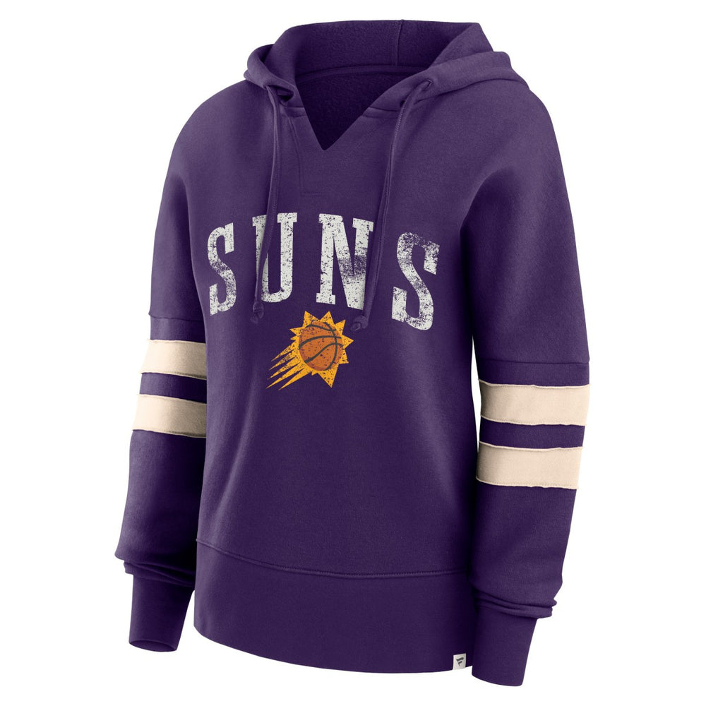 Phoenix Suns Women's Bold Move Dolman V-Neck High Hip Hoodie - Purple | Fanatics discount