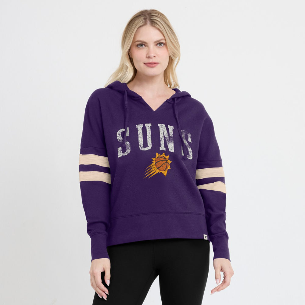 Phoenix Suns Women's Bold Move Dolman V-Neck High Hip Hoodie - Purple | Fanatics discount