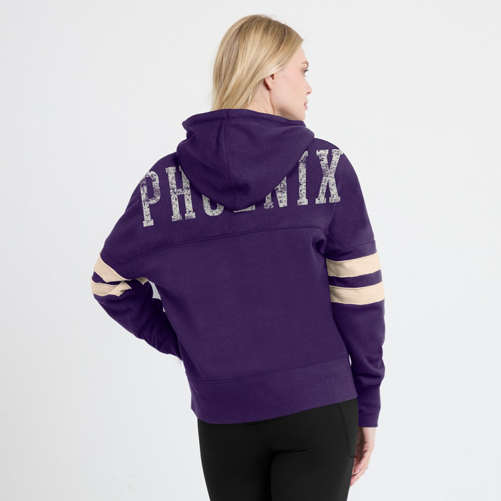 Phoenix Suns Women's Bold Move Dolman V-Neck High Hip Hoodie - Purple | Fanatics discount