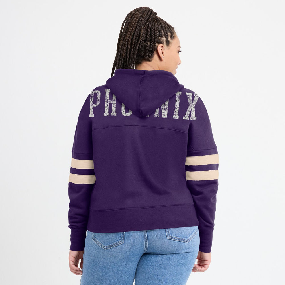 Phoenix Suns Women's Bold Move Dolman V-Neck High Hip Hoodie - Purple | Fanatics discount