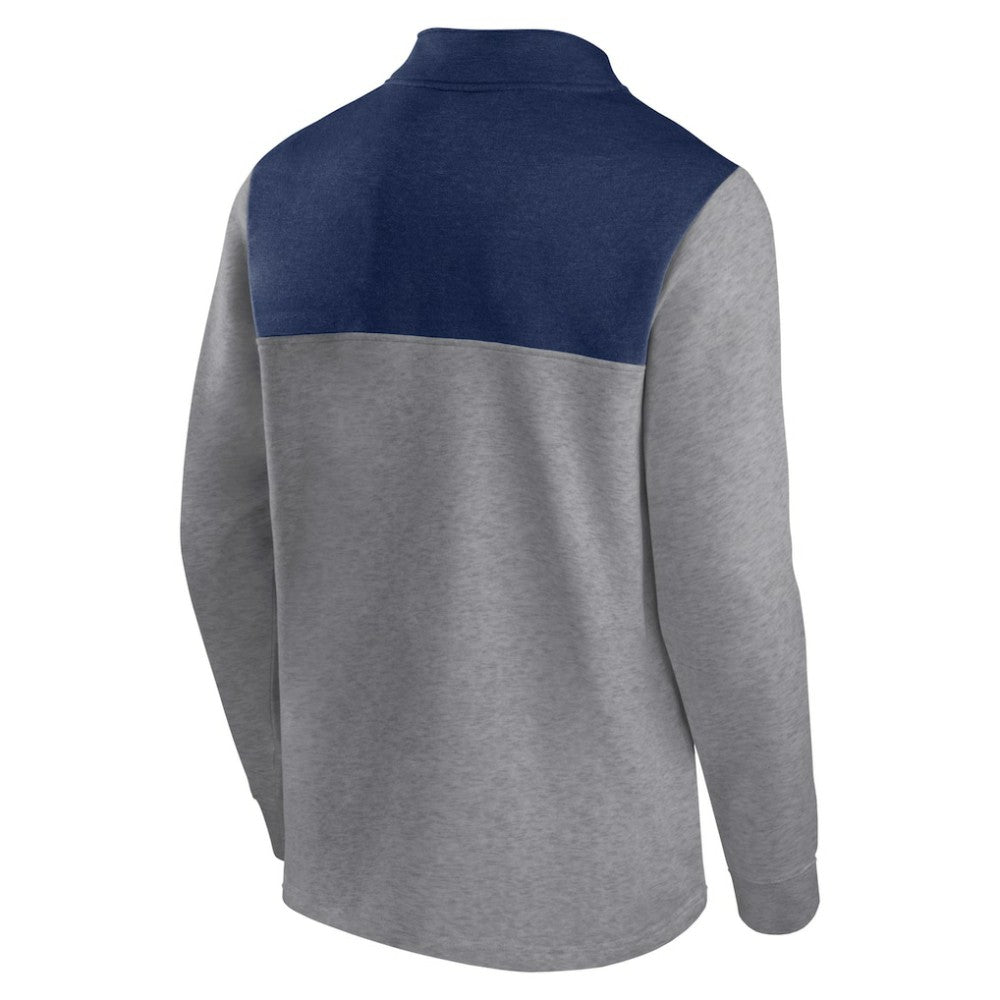 Washington Capitals Fanatics Launch It Quarter-Zip Jacket Heather Gray