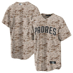San Diego Padres USMC Alternate Replica Team Jersey - Camo | Nike