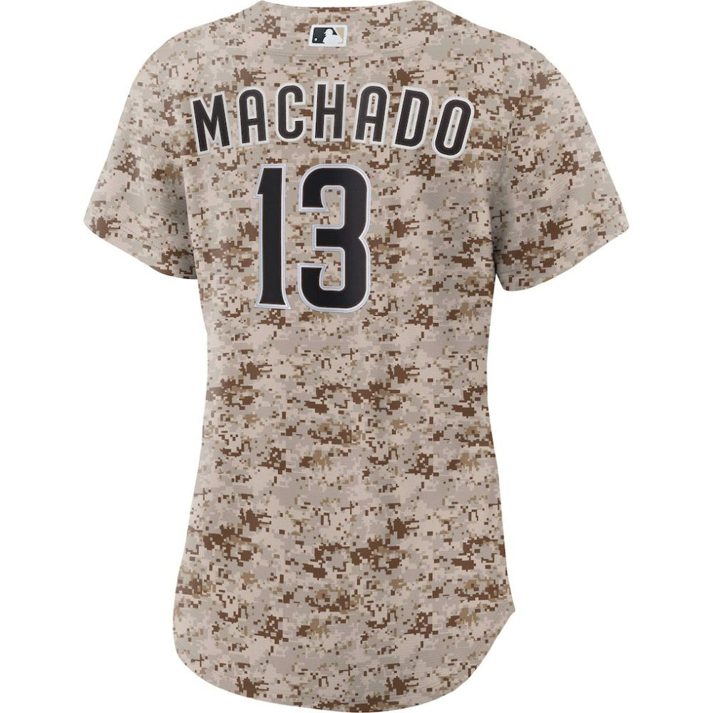 Manny Machado San Diego Padres Women's USMC Alternate Replica Player Jersey - Camo | Nike