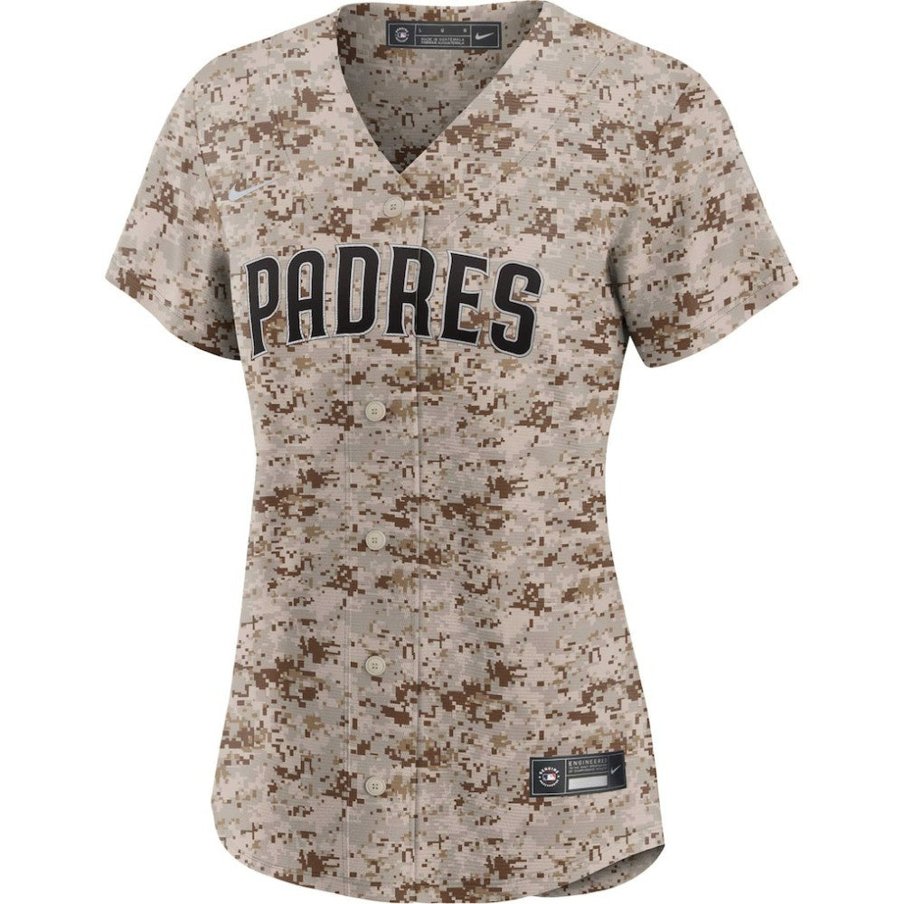 San Diego Padres Women's USMC Alternate Replica Team Jersey - Camo | Nike