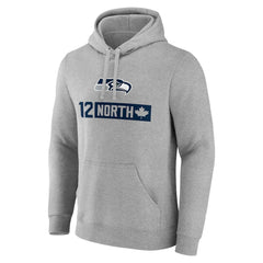 Seattle Seahawks 12 North Pullover Hoodie - Gray outlet