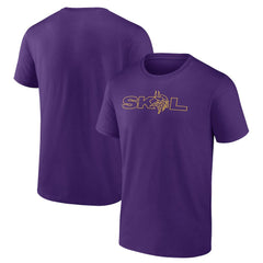 Minnesota Vikings SKOL T-Shirt - Purple outlet