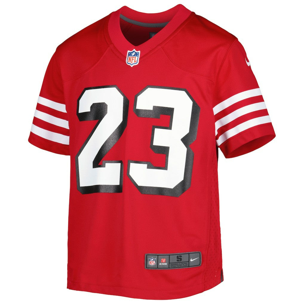 Christian McCaffrey San Francisco 49ers Youth Game Jersey - Scarlet | Nike sale