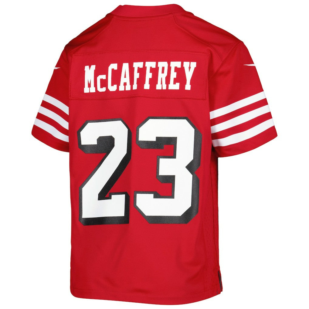 Christian McCaffrey San Francisco 49ers Youth Game Jersey - Scarlet | Nike sale